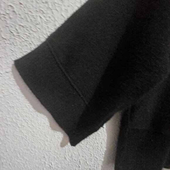 AGB Womens Black gorpcore Button-Front Cardigan Sweater XL - Picture 6 of 6